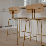UMAGE Lifestyle Curious Counterstool Brass Oak 1.png