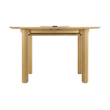 UMAGE_packshot_Comfort Circle_with extension_rippled_oak_Ceramic Top_steel_(2).png